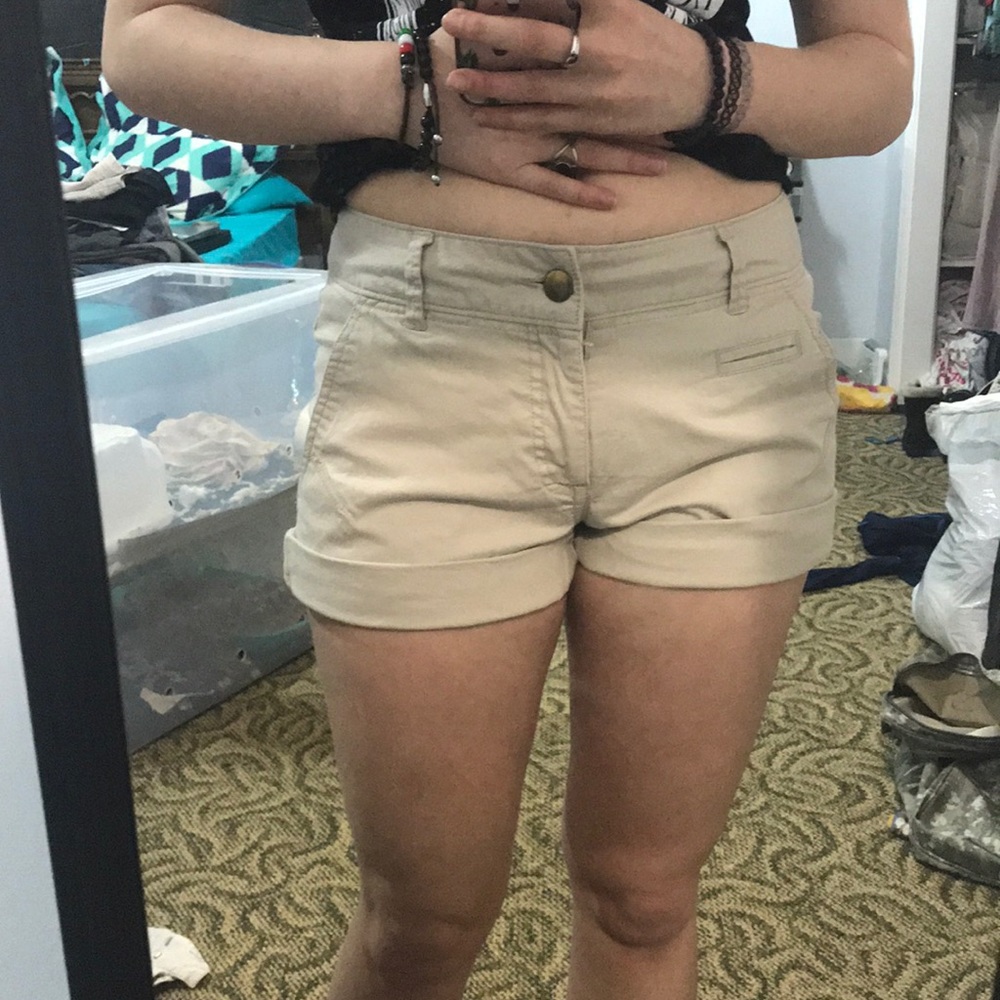 Khaki shorts